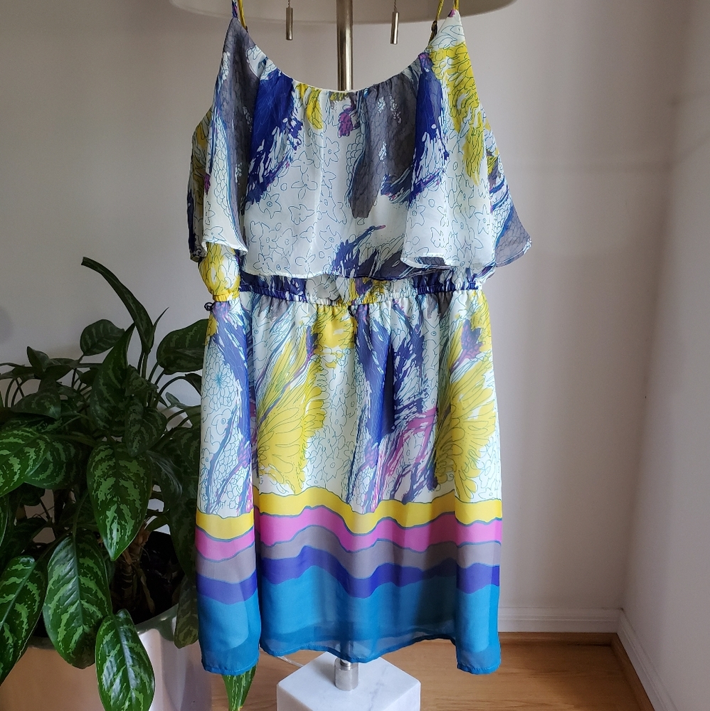 🏷Modern Floral Summer Dress